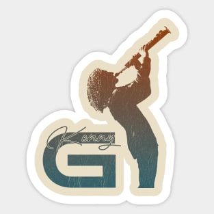 Retro 90s Kenny G Sticker